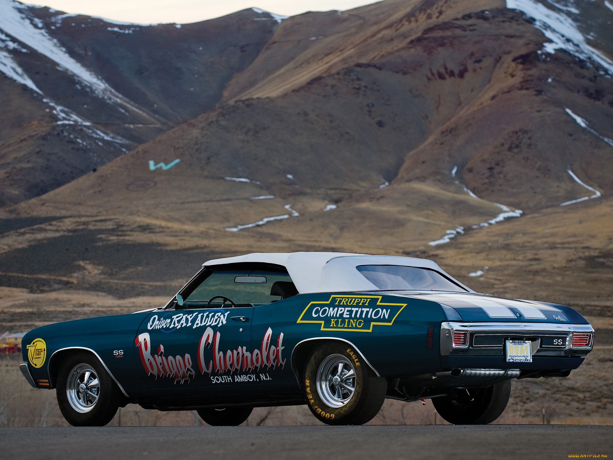chevrolet, chevelle, ss, 454, ls6, convertible, nhra, 